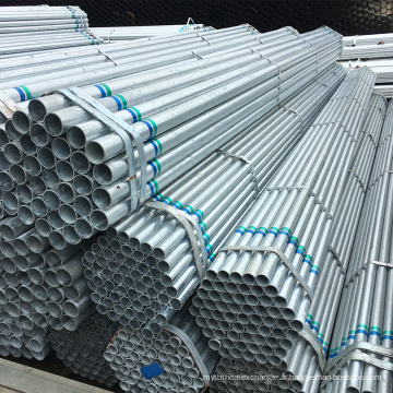 ASTM A53 GR B Pipe en acier galvanisé